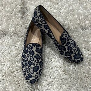 Leopard Print Women's Loafers